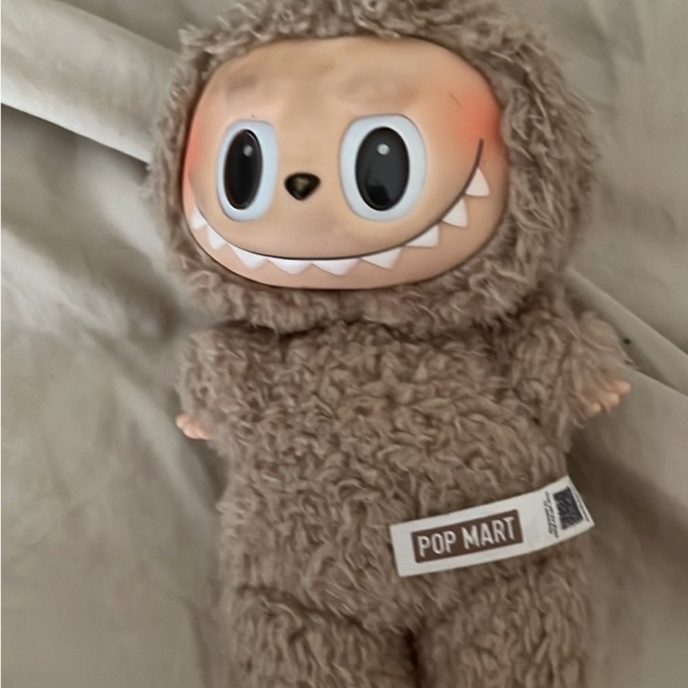 Pop Mart Brown Plush Toy